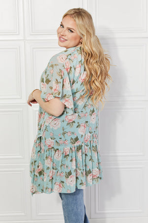 Justin Taylor Floral Vintage Kimono