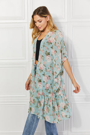 Justin Taylor Floral Vintage Kimono