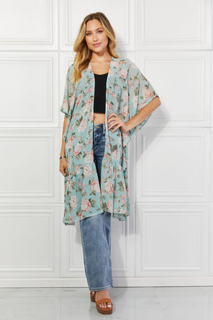 Justin Taylor Floral Vintage Kimono