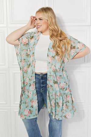 Justin Taylor Floral Vintage Kimono