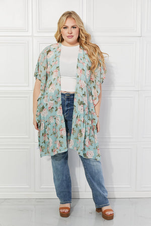 Justin Taylor Floral Vintage Kimono