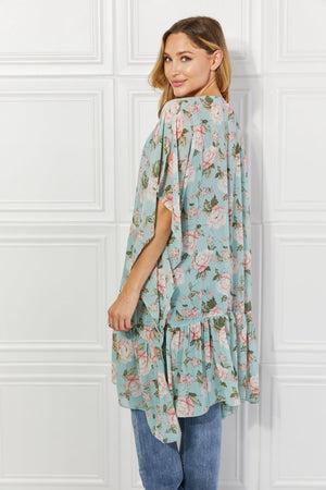Justin Taylor Floral Vintage Kimono