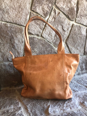 Moroccan Leather Travel Tote