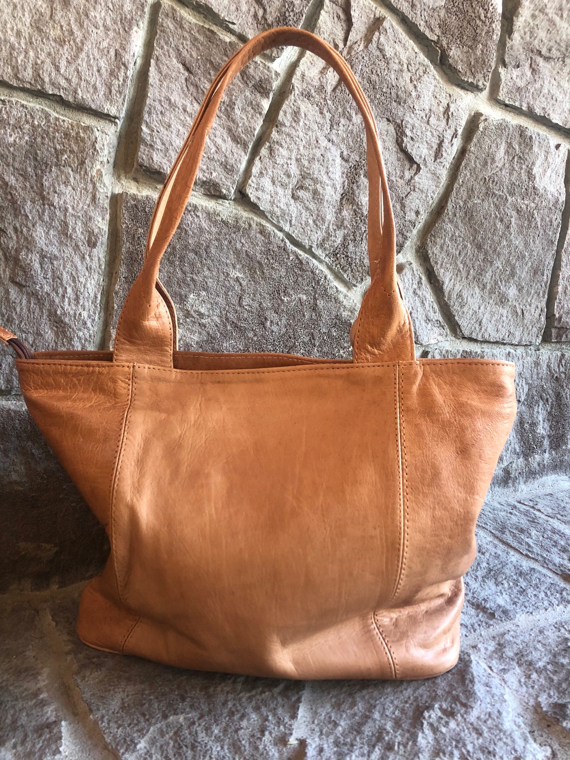 Moroccan Leather Travel Tote