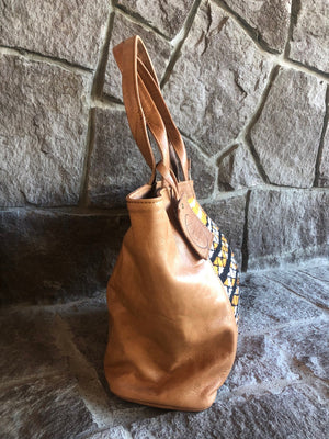 Moroccan Leather Travel Tote